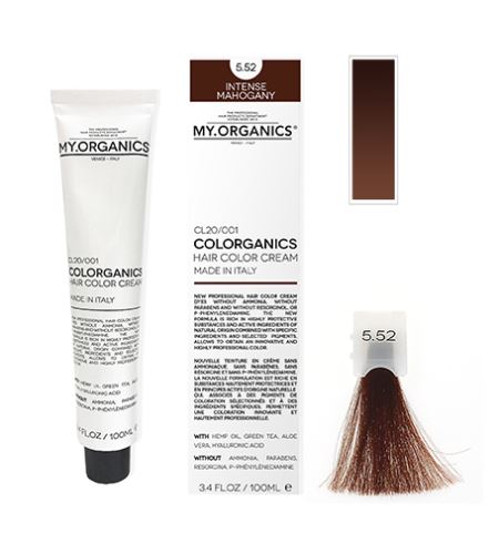 MY.ORGANICS Colorganics barva 100 ml 5.52 Intense Mahogany