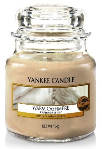 Yankee Candle Warm Cashmere vonná svíčka 104 g