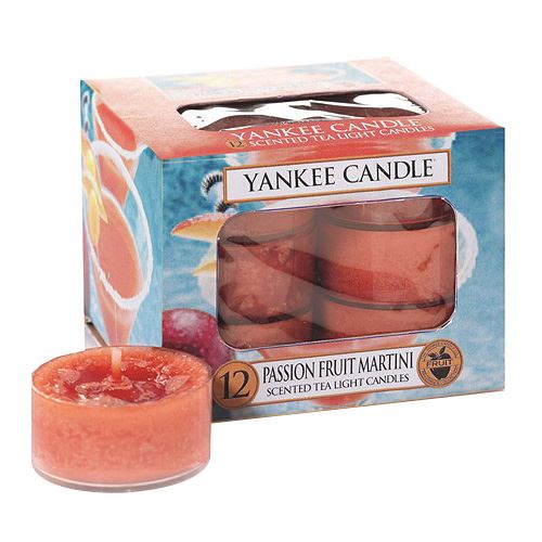 Yankee Candle Passion Fruit Martini čajová svíčka 12 x 9,8 g