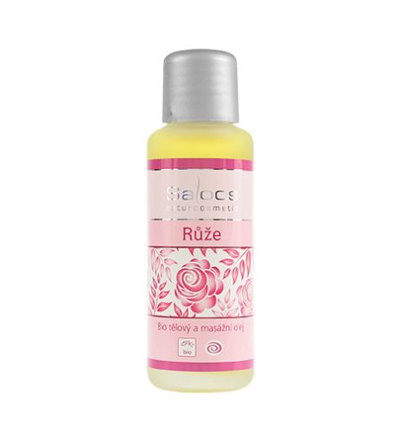 Saloos Bio rose body and massage oil 50 ml