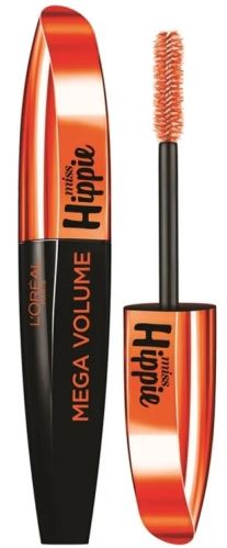 L'Oréal Paris Mega Volume Miss Hippie objemová řasenka Black 8,4 ml