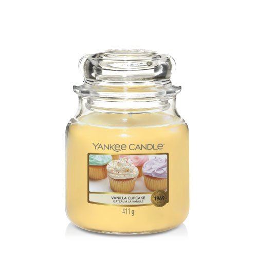 Yankee Candle Vanilla Cupcake vonná svíčka 411 g