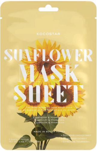 Kocostar Slice Mask Sheet hydratační a zpevňující plátková maska 20 ml   Sunflower