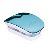 Ikoo Metallic Pocket hairbrush Pacific White