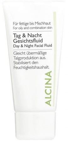 Alcina Day & Night Facial Fluid mattifying day and night fluid for oily to combination skin 50 ml