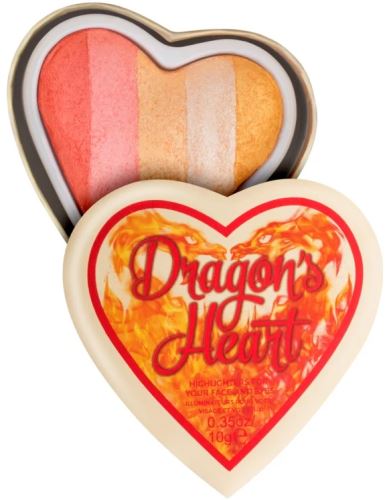 Makeup Revolution London I Heart Makeup highlighter for eyes and face 10 g Dragons Heart