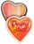 Makeup Revolution London I Heart Makeup highlighter for eyes and face 10 g Dragons Heart