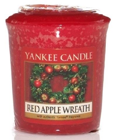 Yankee Candle Red Apple Wreath votivní svíčka 49 g