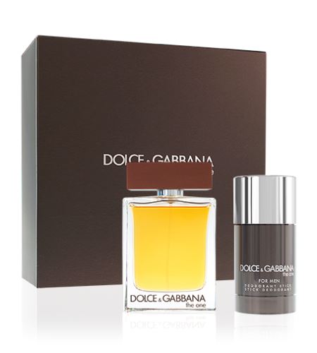 Dolce & Gabbana The One For Men dárková sada pro muže toaletní voda 100 ml + deostick 75 g