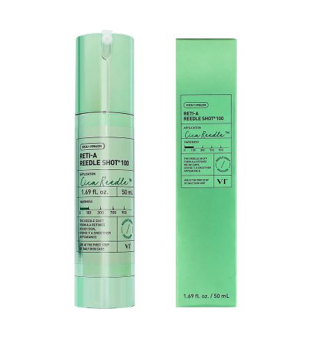 VT Cosmetics Reti-A Reedle Shot 100 Booster mikrojehličkový booster s retinolem 50 ml