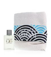 Giorgio Armani Acqua di Gio Pour Homme toaletní voda 100 ml + ručník Pro muže dárková sada (1)