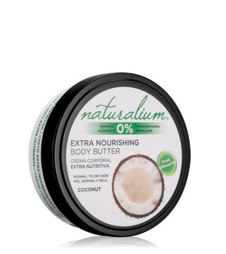 Naturalium vyživující tělové máslo Coconut 200 ml