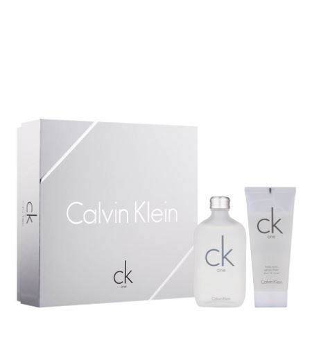 Calvin Klein CK One dárková sada unisex toaletní voda 50 ml + sprchový gel 100 ml