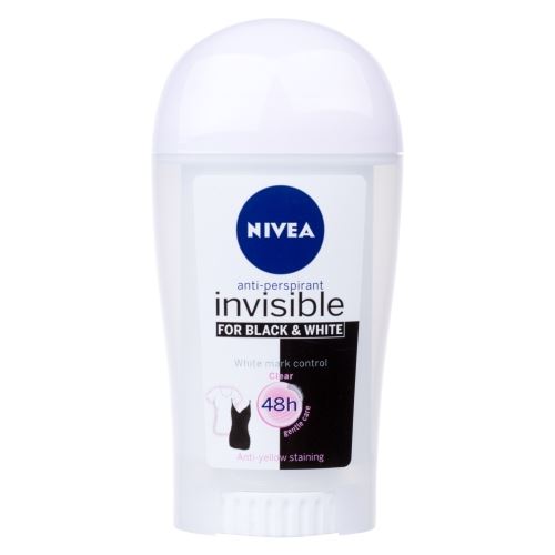 Nivea Invisible Black & White Clear deostick 40 ml