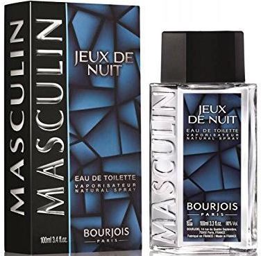 Bourjois Masculin Jeux de Nuit toaletní voda 100 ml pro muže