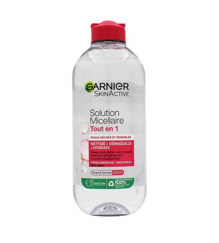 Garnier SkinActive All-in-1 Micellar Solution micelární voda pro suchou a citlivou pleť 400 ml