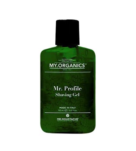 MY.ORGANICS Mr.Profile Shaving Gel transparentní gel na vousy 150 ml