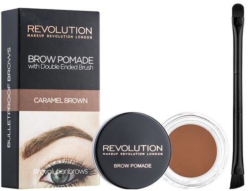 Makeup Revolution London Brow Pomade With Double Ended Brush