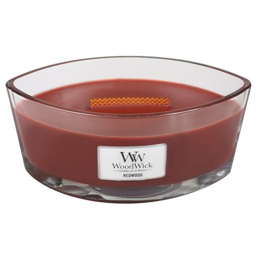 WoodWick Redwood vonná svíčka s dřevěným knotem 453,6 g
