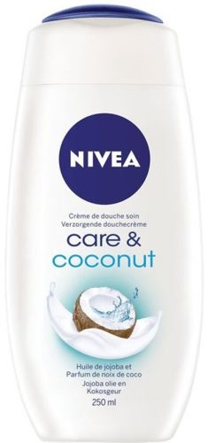 Nivea Care & Coconut sprchový krém 250 ml unisex