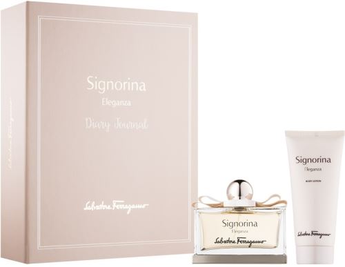 Salvatore Ferragamo Signorina Eleganza dárková sada pro ženy parfémovaná voda 100 ml + tělové mléko 100 ml