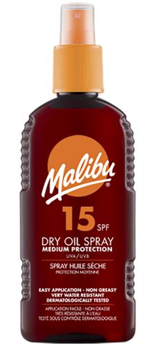 Malibu Dry Oil Spray SPF 15 200 ml