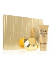Paco Rabanne Lady Million dárková sada pro ženy parfémovaná voda 80 ml + tělové mléko 100 ml
