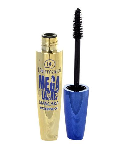 Dermacol Mega Lashes Waterproof Mascara 12,5 ml W, černá