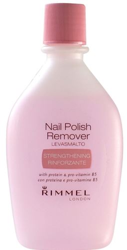 Rimmel Nail Polish Remover strengthening nail polish remover for women 100 ml