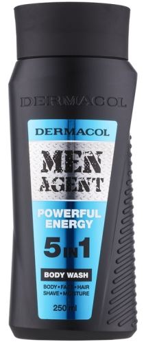 Dermacol Men Agent Powerful Energy 5in1 sprchový gel pro muže 250 ml
