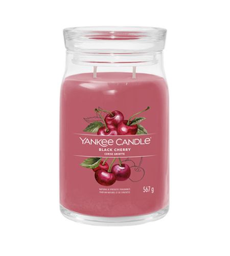 Yankee Candle Black Cherry signature svíčka velká 567 g