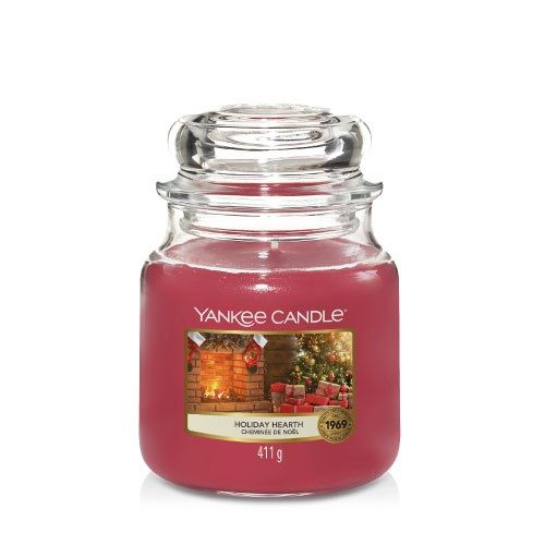 Yankee Candle Holiday Hearth vonná svíčka 411 g