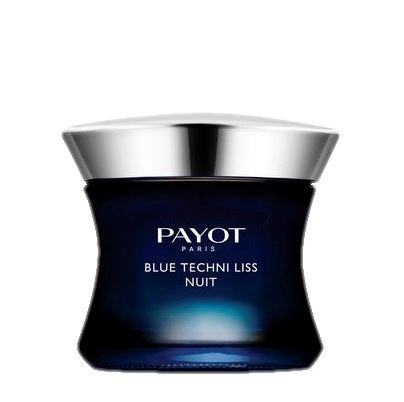 Payot Blue Techni Liss noční pleťový krém proti vráskám 50 ml