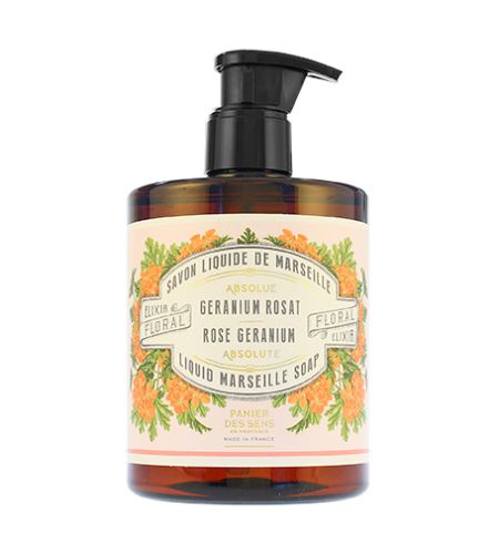 Panier Des Sens Rose Geranium tekuté mýdlo 500 ml
