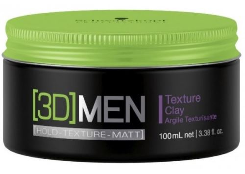 Schwarzkopf Professional 3D MEN modeling clay strong reinforcement 100 ml