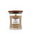 WoodWick Santal Myrrh vonná svíčka s dřevěným knotem 275 g