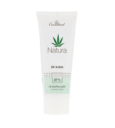 Cannaderm Natura 24 krém na suchou pleť 75 g