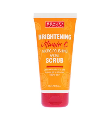Beauty Formulas Brightening Vitamin C rozjasňující pleťový peeling 150 ml