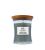 WoodWick Evergreen Cashmere vonná svíčka s dřevěným knotem 275 g