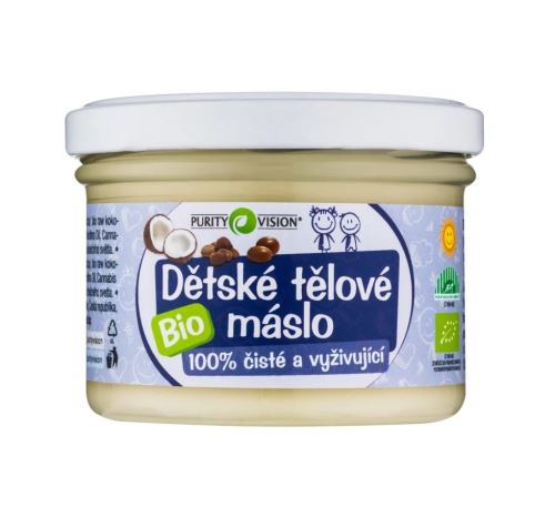 Purity Vision Bio tělové máslo   pro děti