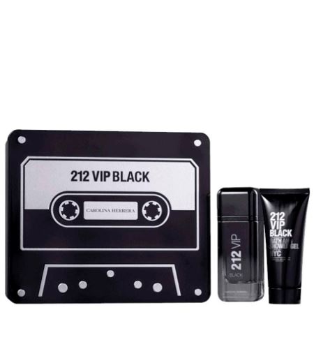 Carolina Herrera 212 VIP Black dárková sada pro muže
