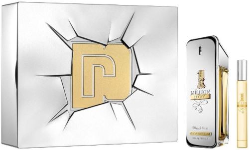 Paco Rabanne 1 Million Lucky dárková sada pro muže toaletní voda 100 ml + toaletní voda 10 ml