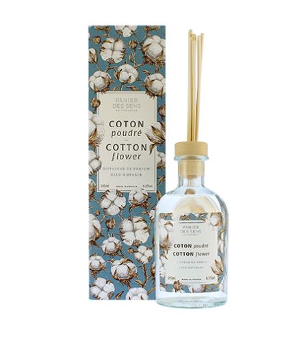 Panier Des Sens Cotton Flower vonný difuzér 245 ml