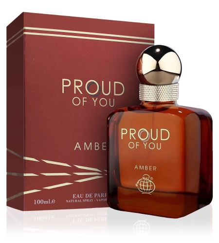 Fragrance World Proud Of You Amber parfémovaná voda unisex 100 ml