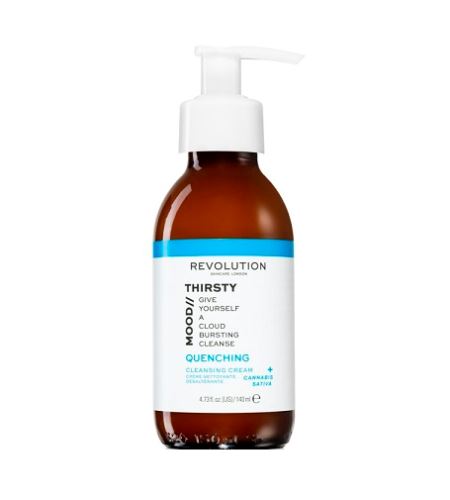 Revolution Skincare Thirsty Mood hydratační a vyživující čisticí krém 140 ml