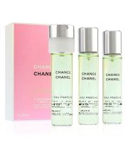Chanel Chance Eau Fraiche toaletní voda 3x20 ml pro ženy náplň