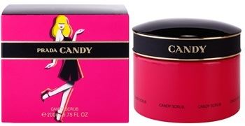 Prada Candy tělový peeling pro ženy 200 ml