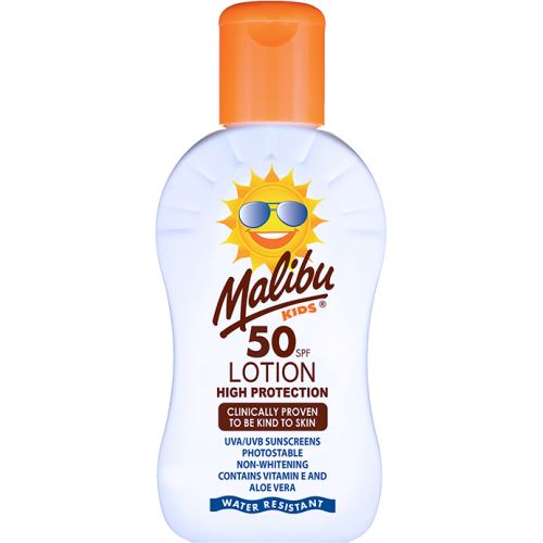 Malibu Kids Lotion mléko na opalování 100 ml pro děti