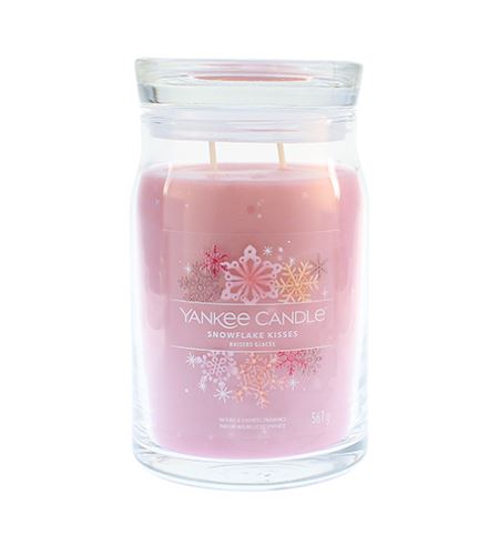 Yankee Candle Snowflake Kisses signature svíčka velká 567 g