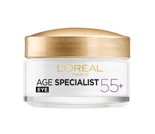 L'Oréal Paris Age Specialist 55+ oční krém proti vráskám 15 ml